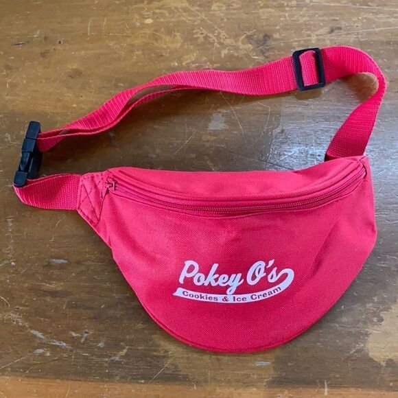 Pokey O’s Cookies & Ice Cream Red Belly Waist Bag - Picture 1 of 8
